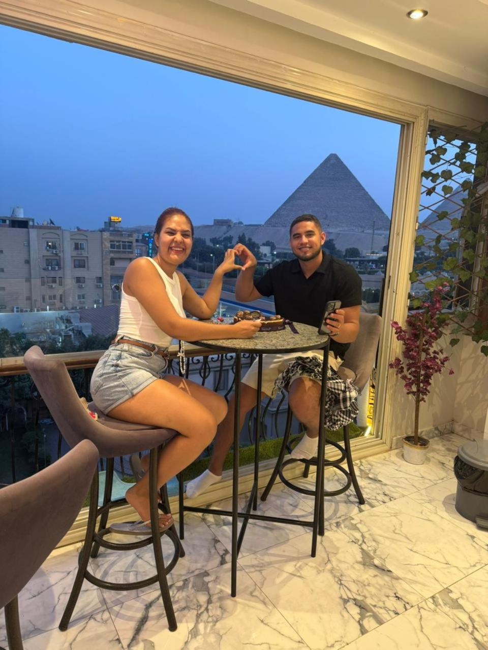 Unique Pyramids View Inn Kafrat al Jabal Экстерьер фото