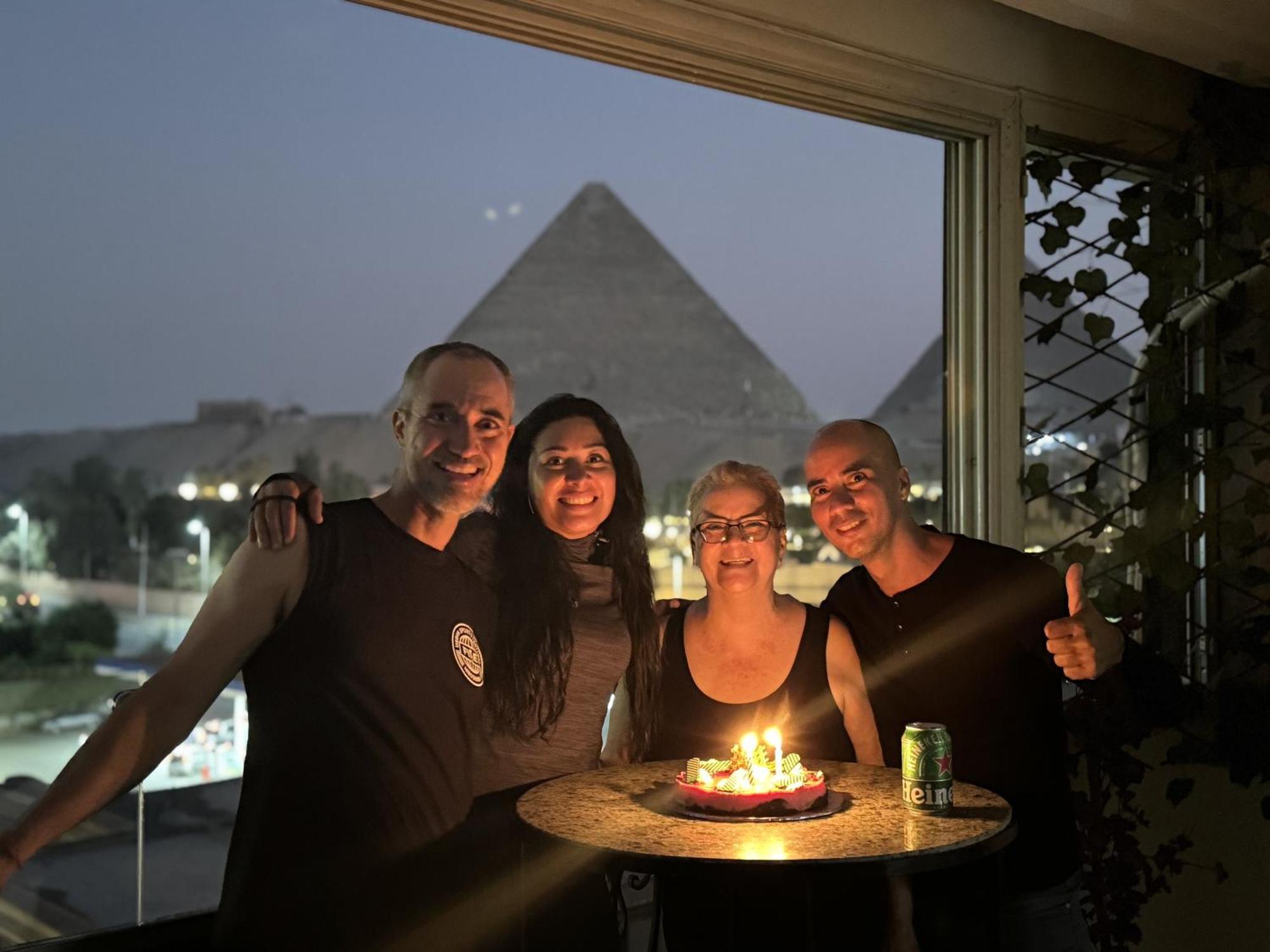 Unique Pyramids View Inn Kafrat al Jabal Экстерьер фото